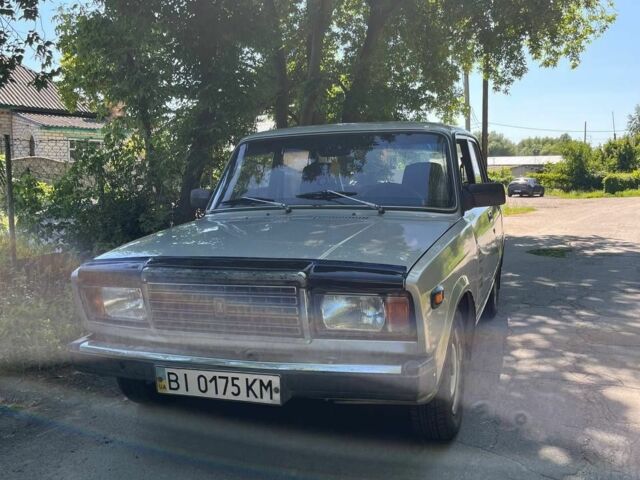Сірий ВАЗ 2107, об'ємом двигуна 1.5 л та пробігом 94 тис. км за 1103 $, фото 1 на Automoto.ua