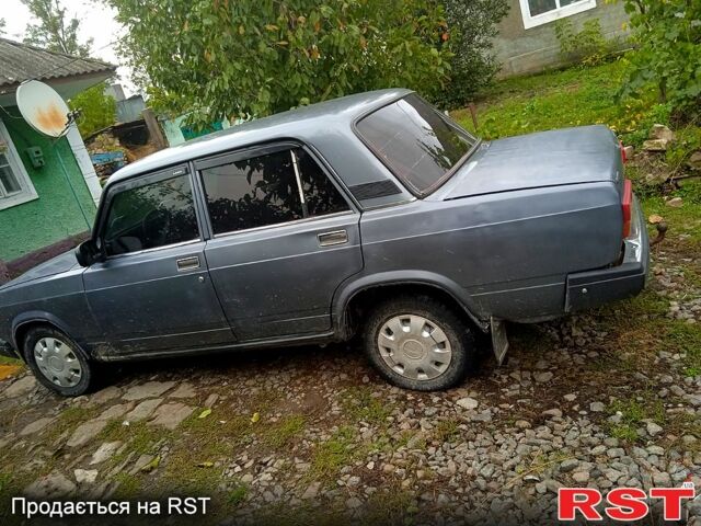 Серый ВАЗ 2107, объемом двигателя 1.5 л и пробегом 176 тыс. км за 1300 $, фото 1 на Automoto.ua