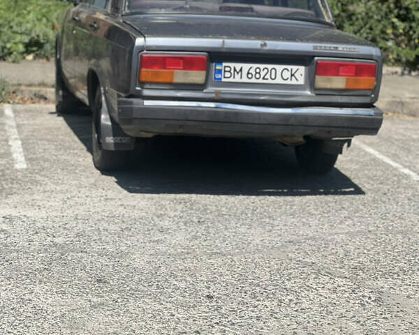 Серый ВАЗ 2107, объемом двигателя 1.45 л и пробегом 108 тыс. км за 1500 $, фото 1 на Automoto.ua