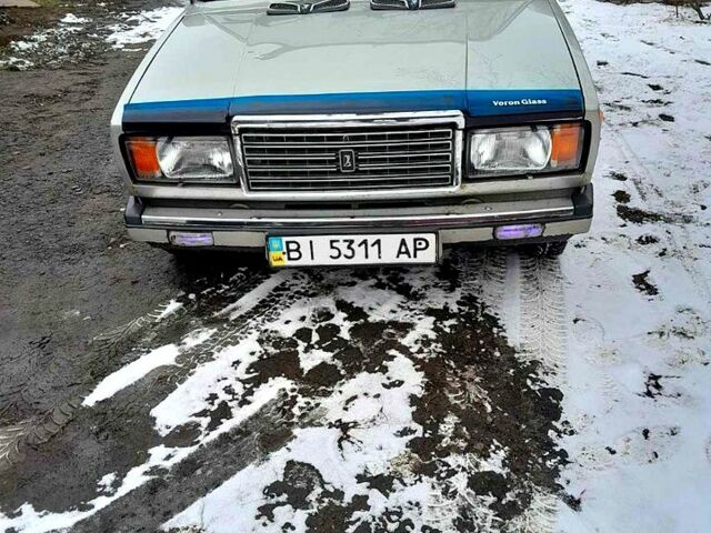 Сірий ВАЗ 2107, об'ємом двигуна 1.5 л та пробігом 173 тис. км за 1600 $, фото 1 на Automoto.ua