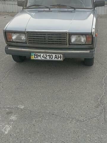 Серый ВАЗ 2107, объемом двигателя 1.45 л и пробегом 142 тыс. км за 1250 $, фото 1 на Automoto.ua