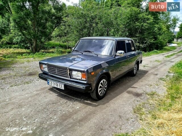 Сірий ВАЗ 2107, об'ємом двигуна 1.45 л та пробігом 91 тис. км за 1999 $, фото 1 на Automoto.ua