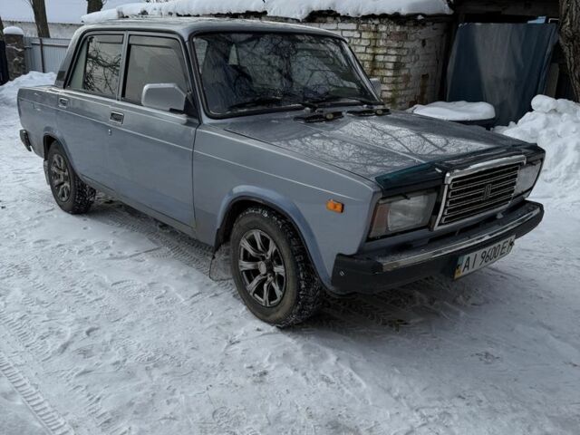 Серый ВАЗ 2107, объемом двигателя 1.5 л и пробегом 115 тыс. км за 1100 $, фото 1 на Automoto.ua