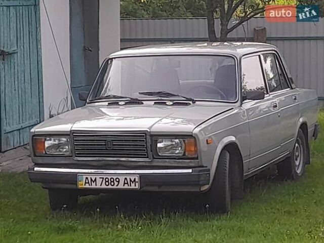 Серый ВАЗ 2107, объемом двигателя 1.5 л и пробегом 70 тыс. км за 2850 $, фото 1 на Automoto.ua