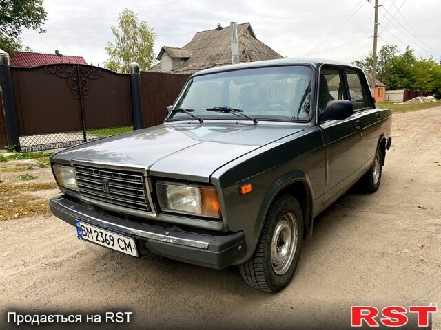 Сірий ВАЗ 2107, об'ємом двигуна 1.6 л та пробігом 90 тис. км за 1200 $, фото 1 на Automoto.ua