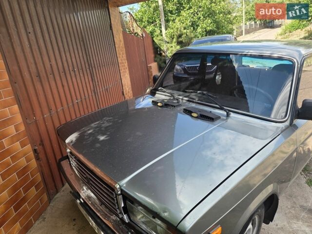 Сірий ВАЗ 2107, об'ємом двигуна 1.57 л та пробігом 78 тис. км за 1400 $, фото 1 на Automoto.ua
