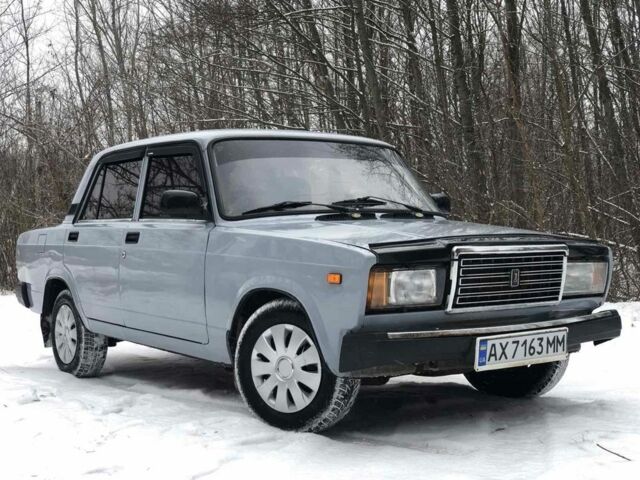 Серый ВАЗ 2107, объемом двигателя 1.6 л и пробегом 130 тыс. км за 1600 $, фото 1 на Automoto.ua