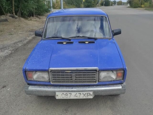 Синий ВАЗ 2107, объемом двигателя 0 л и пробегом 51 тыс. км за 369 $, фото 1 на Automoto.ua