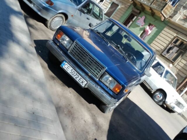 Синий ВАЗ 2107, объемом двигателя 1.5 л и пробегом 180 тыс. км за 1150 $, фото 1 на Automoto.ua