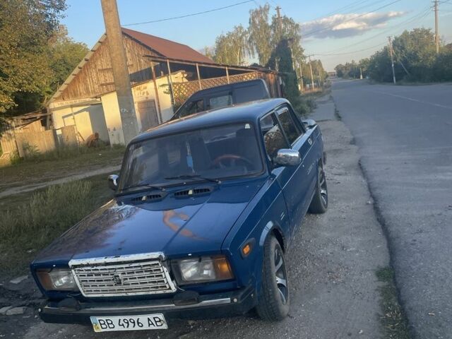 Синій ВАЗ 2107, об'ємом двигуна 1.5 л та пробігом 3 тис. км за 672 $, фото 1 на Automoto.ua