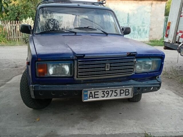Синий ВАЗ 2107, объемом двигателя 1.3 л и пробегом 124 тыс. км за 258 $, фото 1 на Automoto.ua