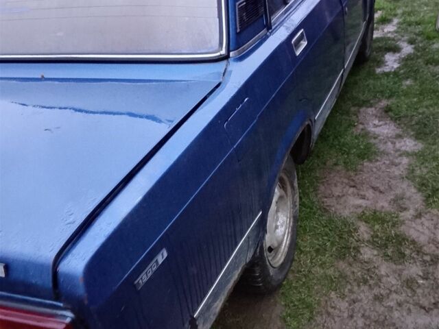 Синий ВАЗ 2107, объемом двигателя 5 л и пробегом 80 тыс. км за 550 $, фото 1 на Automoto.ua