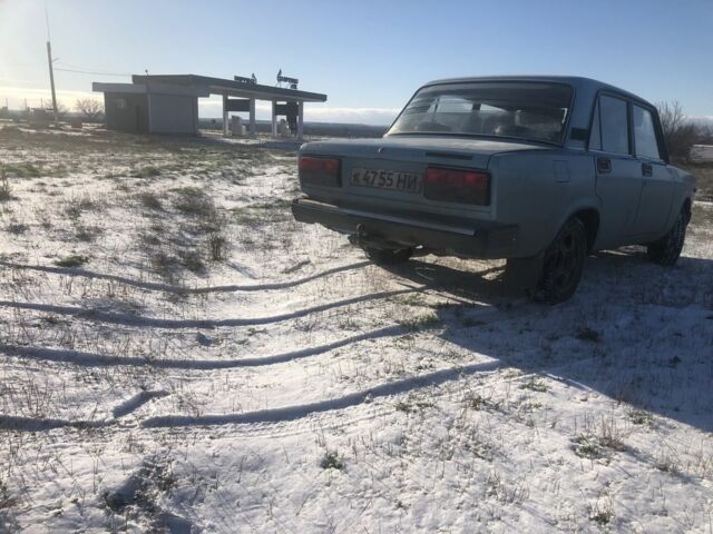 Синий ВАЗ 2107, объемом двигателя 1.5 л и пробегом 62 тыс. км за 1000 $, фото 1 на Automoto.ua