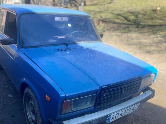 Синий ВАЗ 2107, объемом двигателя 0 л и пробегом 1000 тыс. км за 550 $, фото 1 на Automoto.ua