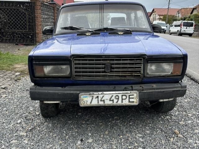 Синій ВАЗ 2107, об'ємом двигуна 0 л та пробігом 76 тис. км за 361 $, фото 1 на Automoto.ua