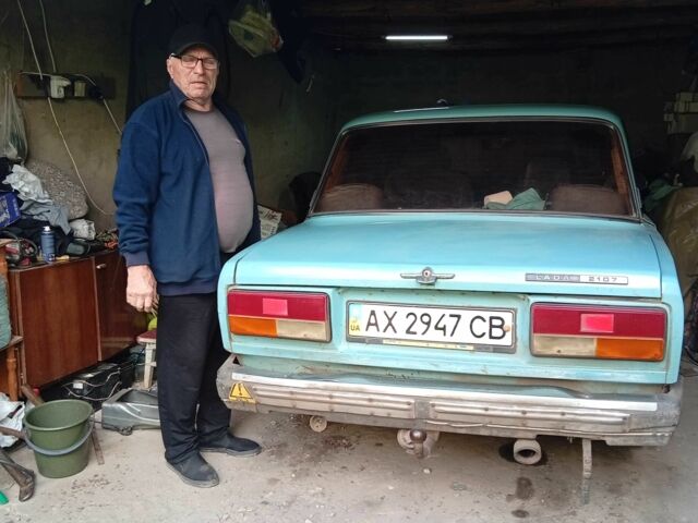 Синій ВАЗ 2107, об'ємом двигуна 1.6 л та пробігом 3 тис. км за 658 $, фото 1 на Automoto.ua