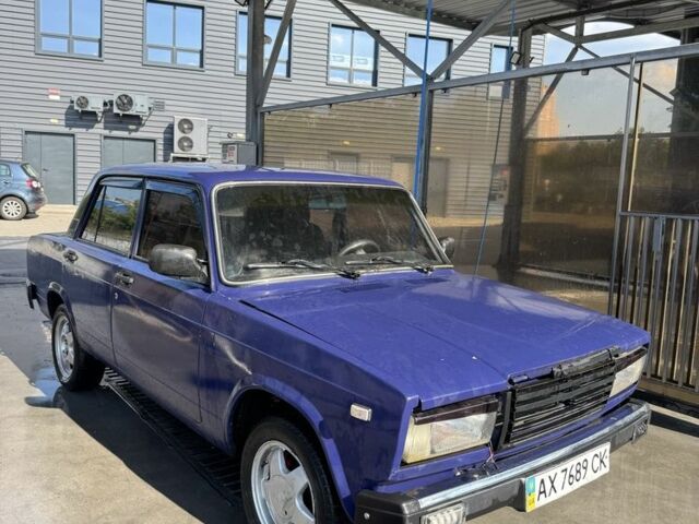 Синий ВАЗ 2107, объемом двигателя 1.8 л и пробегом 3 тыс. км за 592 $, фото 1 на Automoto.ua