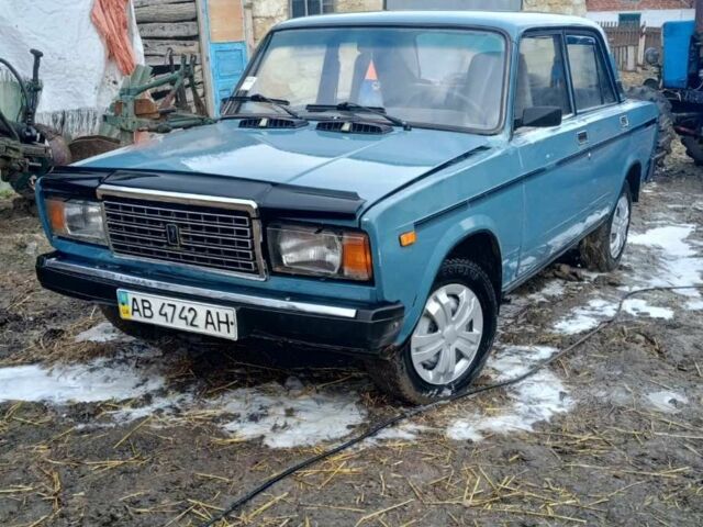 Синий ВАЗ 2107, объемом двигателя 0 л и пробегом 11 тыс. км за 610 $, фото 1 на Automoto.ua