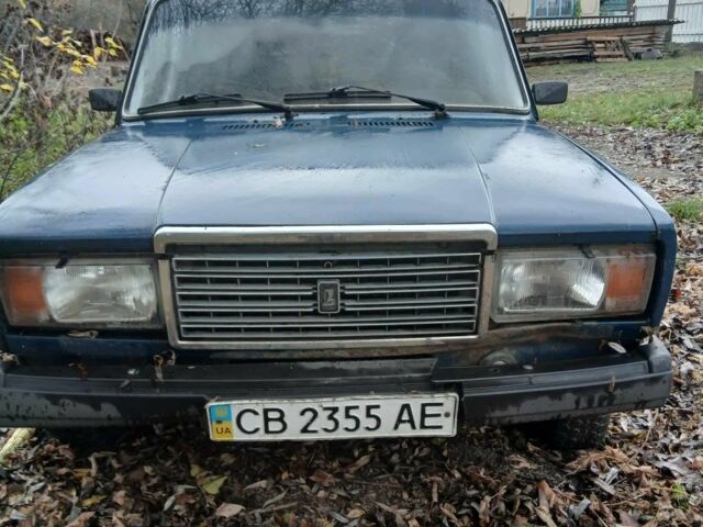 Синий ВАЗ 2107, объемом двигателя 1.5 л и пробегом 15 тыс. км за 237 $, фото 1 на Automoto.ua