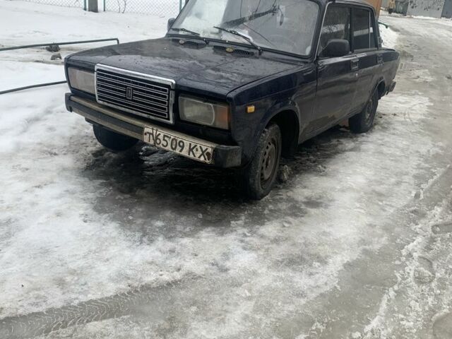 Синий ВАЗ 2107, объемом двигателя 1.5 л и пробегом 3 тыс. км за 411 $, фото 1 на Automoto.ua