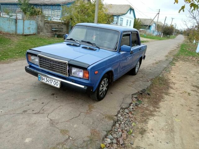 Синий ВАЗ 2107, объемом двигателя 1.5 л и пробегом 90 тыс. км за 850 $, фото 1 на Automoto.ua