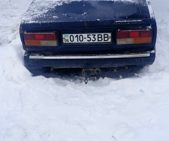 Синій ВАЗ 2107, об'ємом двигуна 1 л та пробігом 2 тис. км за 400 $, фото 1 на Automoto.ua