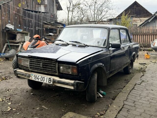 Синий ВАЗ 2107, объемом двигателя 0 л и пробегом 80 тыс. км за 355 $, фото 1 на Automoto.ua