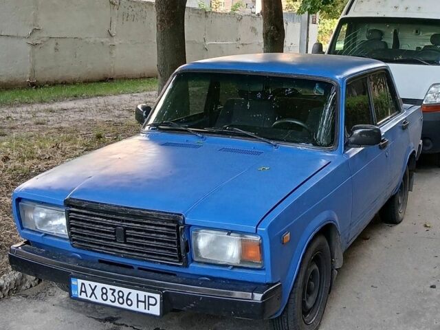 Синій ВАЗ 2107, об'ємом двигуна 1.45 л та пробігом 150 тис. км за 600 $, фото 1 на Automoto.ua
