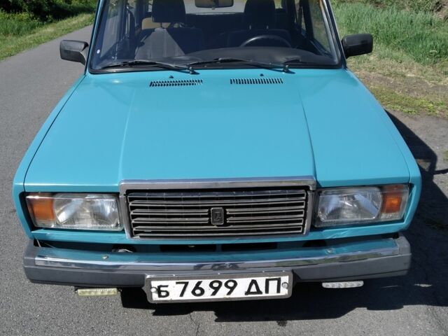 Синий ВАЗ 2107, объемом двигателя 1 л и пробегом 111 тыс. км за 865 $, фото 1 на Automoto.ua