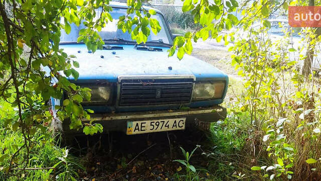 Синий ВАЗ 2107, объемом двигателя 1.6 л и пробегом 800 тыс. км за 500 $, фото 1 на Automoto.ua