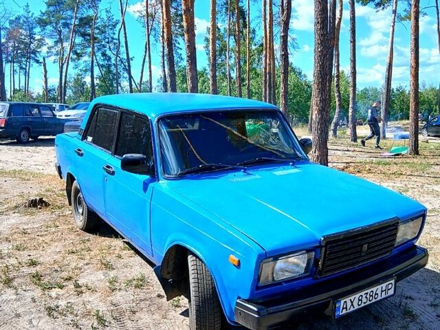 Синій ВАЗ 2107, об'ємом двигуна 1.5 л та пробігом 150 тис. км за 750 $, фото 1 на Automoto.ua