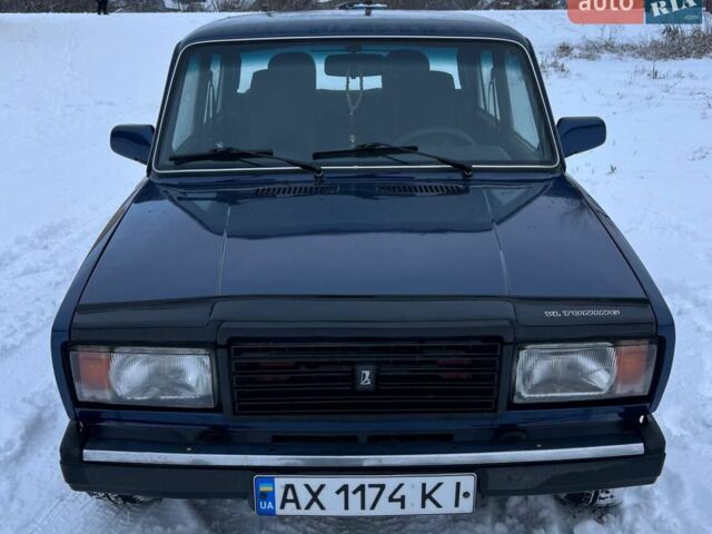 Синий ВАЗ 2107, объемом двигателя 1.45 л и пробегом 3 тыс. км за 1300 $, фото 1 на Automoto.ua