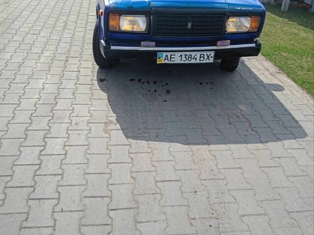 Синий ВАЗ 2107, объемом двигателя 1 л и пробегом 18 тыс. км за 565 $, фото 1 на Automoto.ua