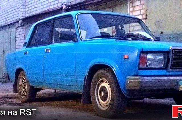Синій ВАЗ 2107, об'ємом двигуна 1.5 л та пробігом 0 тис. км за 620 $, фото 1 на Automoto.ua