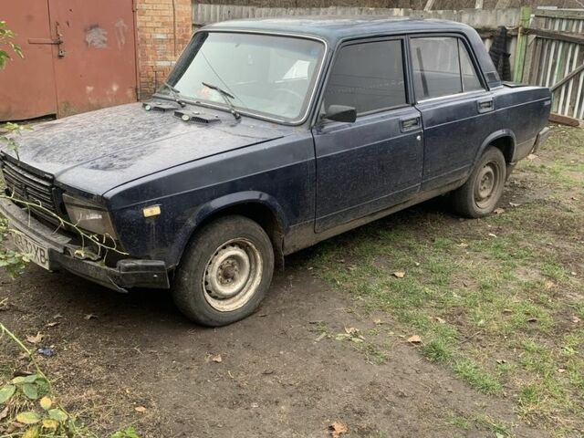 Синій ВАЗ 2107, об'ємом двигуна 1.5 л та пробігом 100 тис. км за 130 $, фото 1 на Automoto.ua