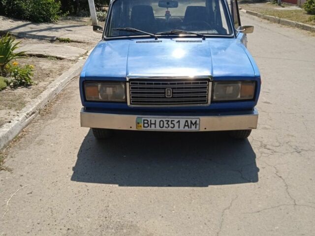 Синій ВАЗ 2107, об'ємом двигуна 0 л та пробігом 10 тис. км за 561 $, фото 1 на Automoto.ua