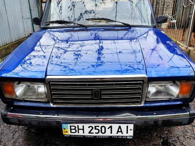 Синій ВАЗ 2107, об'ємом двигуна 1.5 л та пробігом 0 тис. км за 950 $, фото 1 на Automoto.ua