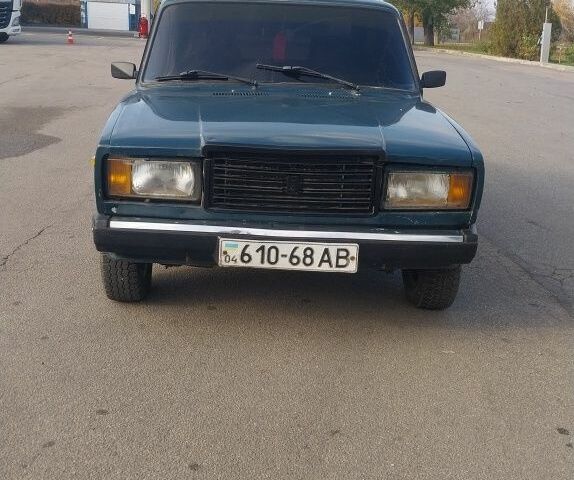 Синий ВАЗ 2107, объемом двигателя 1.5 л и пробегом 100 тыс. км за 953 $, фото 1 на Automoto.ua