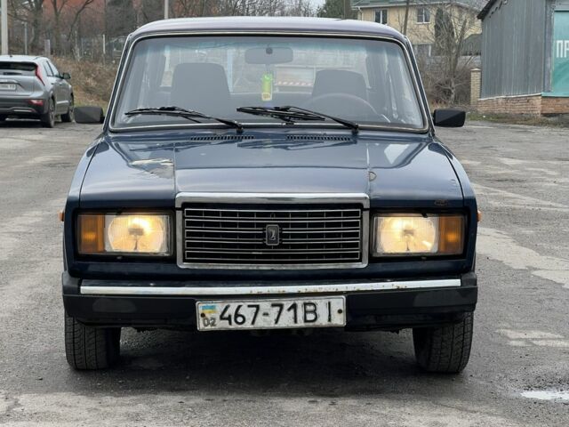 Синий ВАЗ 2107, объемом двигателя 0 л и пробегом 222 тыс. км за 500 $, фото 1 на Automoto.ua