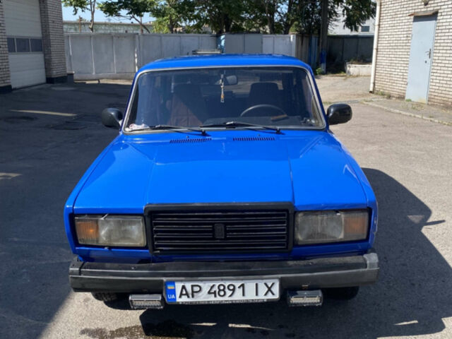 Синий ВАЗ 2107, объемом двигателя 1.5 л и пробегом 42 тыс. км за 1400 $, фото 1 на Automoto.ua
