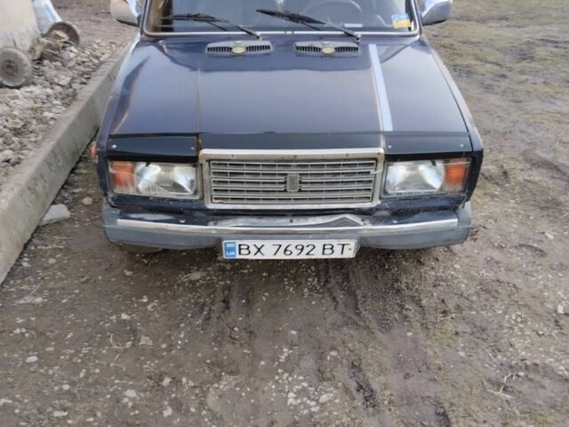 Синій ВАЗ 2107, об'ємом двигуна 1.5 л та пробігом 333 тис. км за 403 $, фото 1 на Automoto.ua