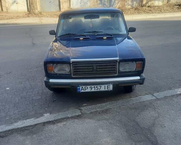 Синий ВАЗ 2107, объемом двигателя 1.6 л и пробегом 43 тыс. км за 1007 $, фото 1 на Automoto.ua