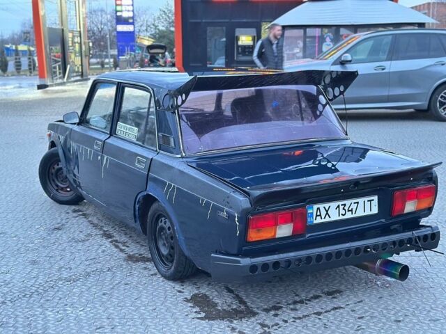 Синій ВАЗ 2107, об'ємом двигуна 1.5 л та пробігом 75 тис. км за 575 $, фото 1 на Automoto.ua