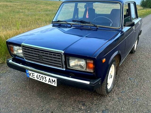 Синій ВАЗ 2107, об'ємом двигуна 1.5 л та пробігом 98 тис. км за 1100 $, фото 1 на Automoto.ua