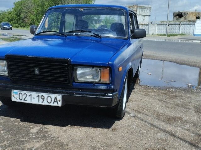 Синий ВАЗ 2107, объемом двигателя 0 л и пробегом 777 тыс. км за 600 $, фото 1 на Automoto.ua
