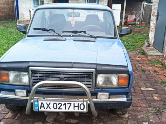 Синій ВАЗ 2107, об'ємом двигуна 1.45 л та пробігом 170 тис. км за 900 $, фото 1 на Automoto.ua
