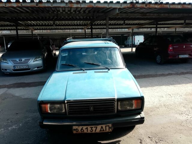 Синий ВАЗ 2107, объемом двигателя 1.5 л и пробегом 50 тыс. км за 850 $, фото 1 на Automoto.ua