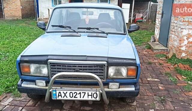 Синий ВАЗ 2107, объемом двигателя 1.45 л и пробегом 140 тыс. км за 1300 $, фото 1 на Automoto.ua