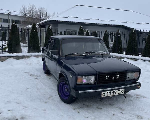 Синій ВАЗ 2107, об'ємом двигуна 1.5 л та пробігом 120 тис. км за 899 $, фото 1 на Automoto.ua