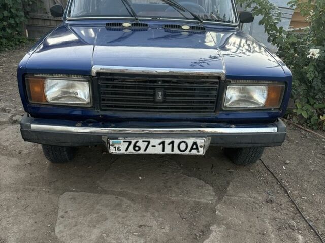 Синій ВАЗ 2107, об'ємом двигуна 0 л та пробігом 75 тис. км за 450 $, фото 1 на Automoto.ua